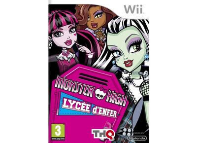 Jeux Vidéo Monster High Lycée d'Enfer Wii
