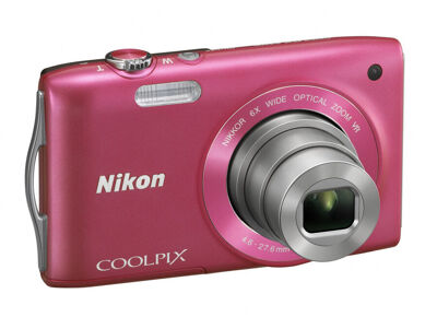 Appareils photos numériques NIKON Compact Coolpix S3300 Rose Rose