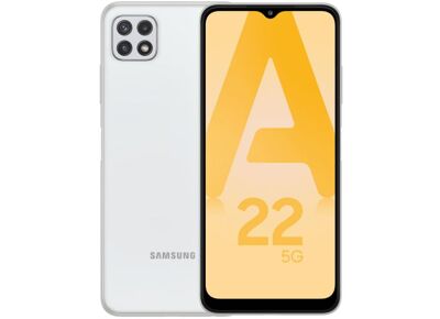 SAMSUNG Galaxy A22 5G Blanc 128 Go Débloqué