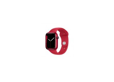 Montre connectée APPLE Watch Series 7 Silicone Rouge 45 mm Cellular