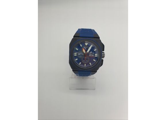 Image Montre Homme LOTUS Lotus montre chrono 18976/3 Caoutchouc Bleu 45 mm
