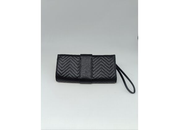 Image Sac à main Pochette Simili cuir Noir