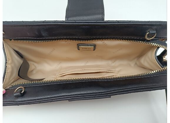 Image Sac à main Pochette Simili cuir Noir