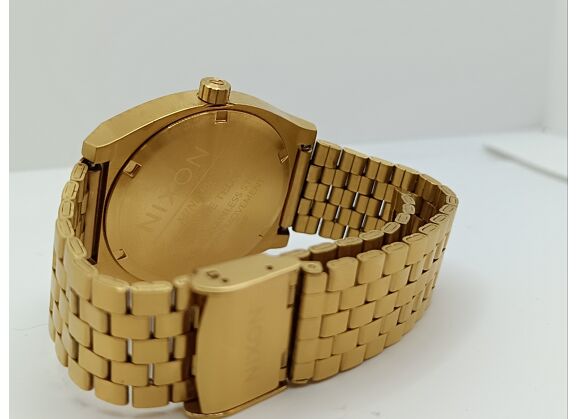 Image Montre Unisexe Time Teller A045‑511‑00 Acier Doré 37 mm