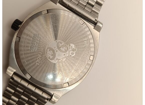 Image Montre Unisexe NIXON Star Wars BB-8 Acier Argenté 37 mm