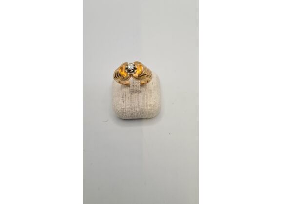 Image Bague Or jaune Diamant