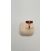 Image Bague Plaqué or Pierre rouge