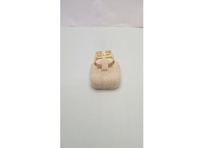 Image Bague Or jaune Oxyde de zirconium Sans