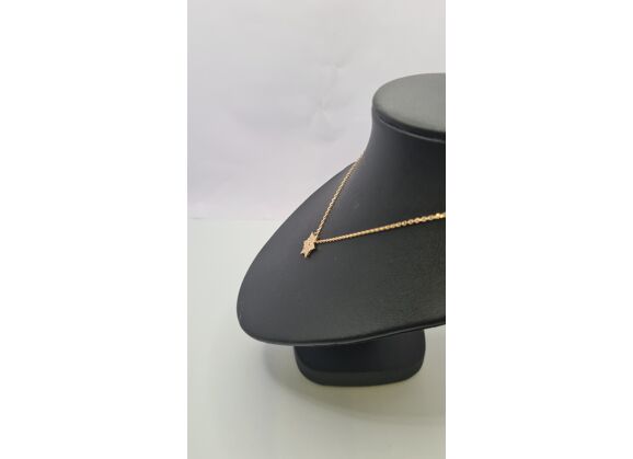 Image Collier Plaqué or Strass