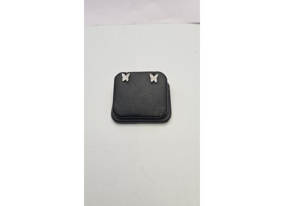 Image Boucles d'oreilles Argent Strass