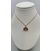 Image Collier Plaqué or Cristal