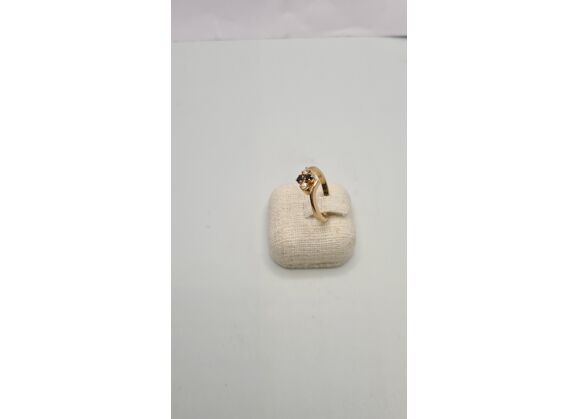 Image Bague Bague Plaqué or Oxyde de zirconium