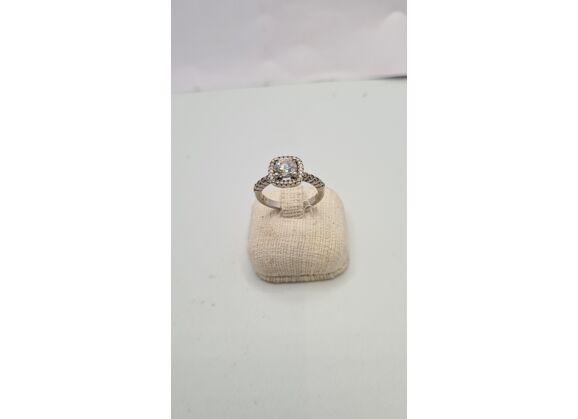Image Bague Argent Oxyde de zirconium