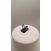 Image Bague Solitaire Or blanc Emeraude Diamant