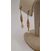 Image Boucles d'oreilles Or jaune Or blanc Perle