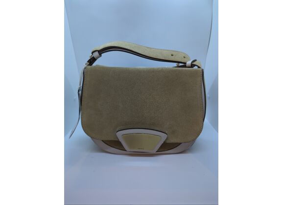 Image Sac à main GERARD DAREL Dune Porté épaule Daim Beige