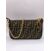 Image Sac à main FENDI Baguette FF Pochette Tissu Jacquard marron