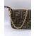 Image Sac à main FENDI Baguette FF Pochette Tissu Jacquard marron