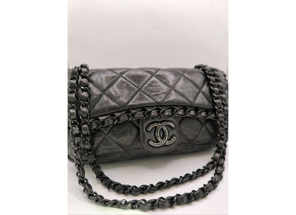 Image Sac à main CHANEL Timeless Porté épaule Cuir Noir
