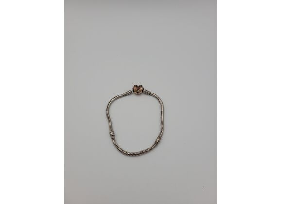 Image Bracelet Argent Maille serpent