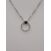 Image Collier Argent Améthyste