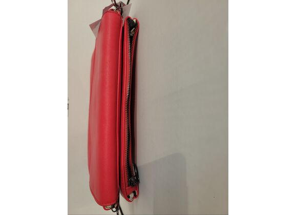 Image Sac à main NON SIGNE Pochette Cuir Rouge