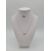 Image Collier Argent Oxyde de zirconium