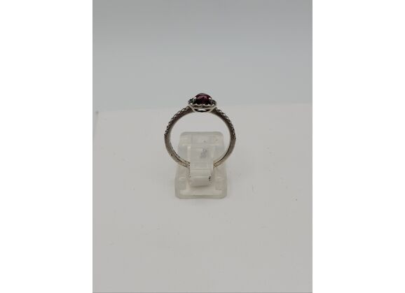 Image Bague Argent Oxyde de zirconium