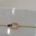 Image Bracelet Plaqué or Pierre bleue