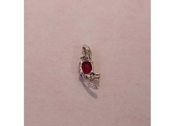 Image Pendentif Or blanc Diamant