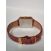 Image Montre Femme CLUSE La tetragone Cuir Rose 28 mm