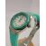 Image Montre Femme Kab Caoutchouc Turquoise 32 mm