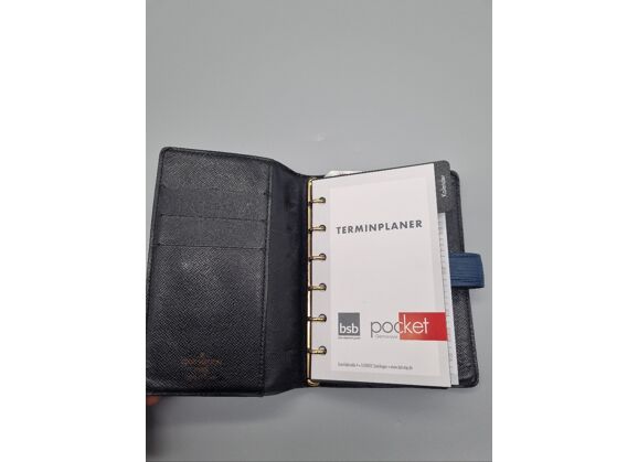 Image Portefeuille LOUIS VUITTON Cuir épi Bleu