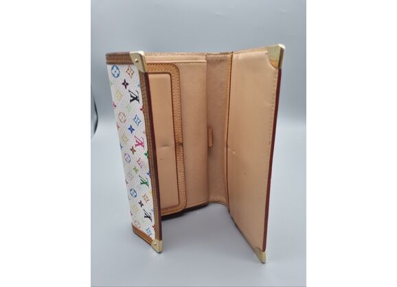 Image Portefeuille LOUIS VUITTON Cuir de vachette Blanc