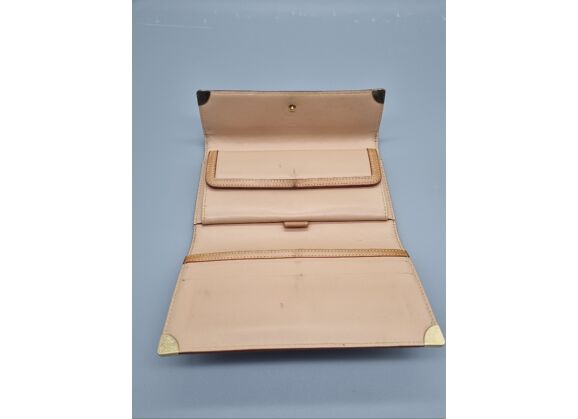 Image Portefeuille LOUIS VUITTON Cuir de vachette Blanc