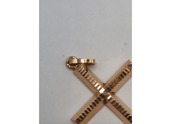 Image Pendentif Croix Or jaune