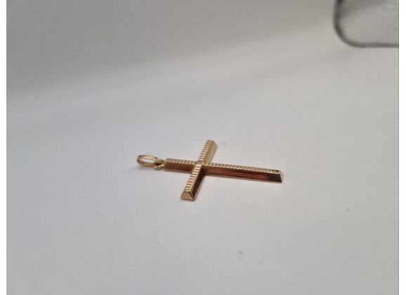 Image Pendentif Croix Or jaune