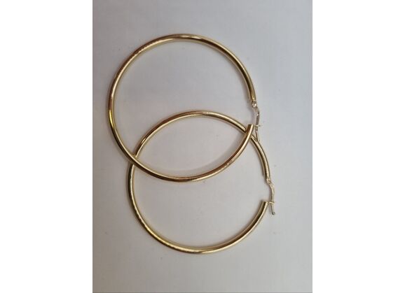 Image Boucles d'oreilles Créoles Or jaune