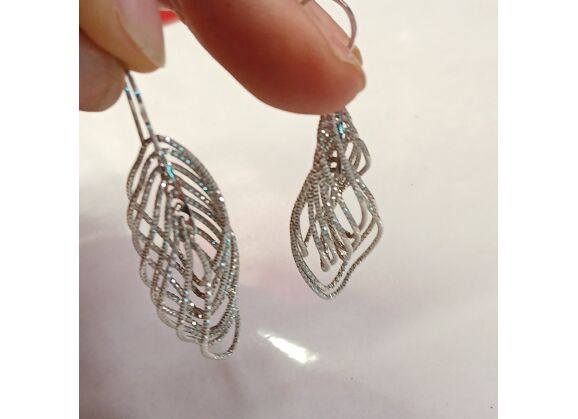Image Boucles d'oreilles Argent Sans