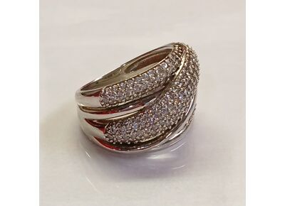 Image Bague Argent Oxyde de zirconium