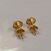 Image Boucles d'oreilles Or jaune Perle Sans