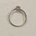 Image Bague Or blanc Oxyde de zirconium Sans