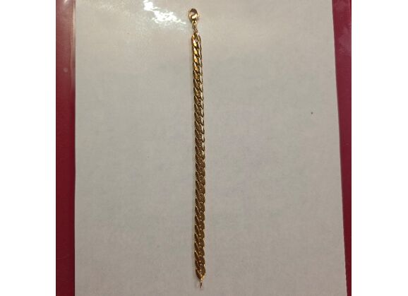 Image Bracelet Plaqué or Maille anglaise