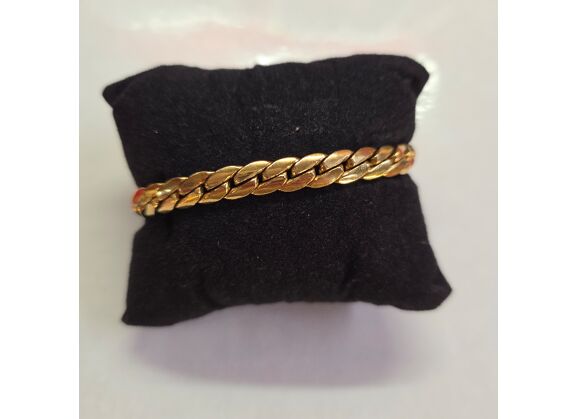 Image Bracelet Plaqué or Maille anglaise