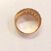 Image Bague Bague Plaqué Or Oxyde de zirconium