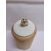 Image Bague Or rose Pierre blanche Sans