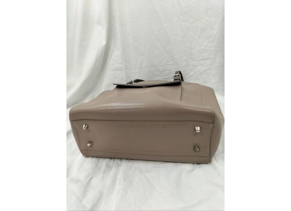 Image Sac à main LANCASTER Porté main Cuir de vachette Beige