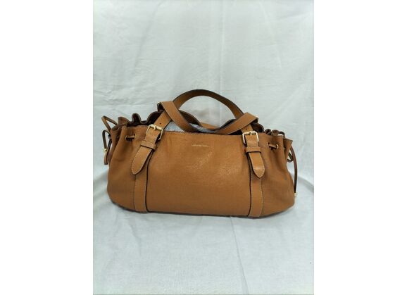 Image Sac à main GERARD DAREL 24H Porté main Cuir de vachette Camel