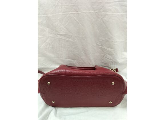 Image Sac à main LANCASTER Porté épaule Cuir Rouge