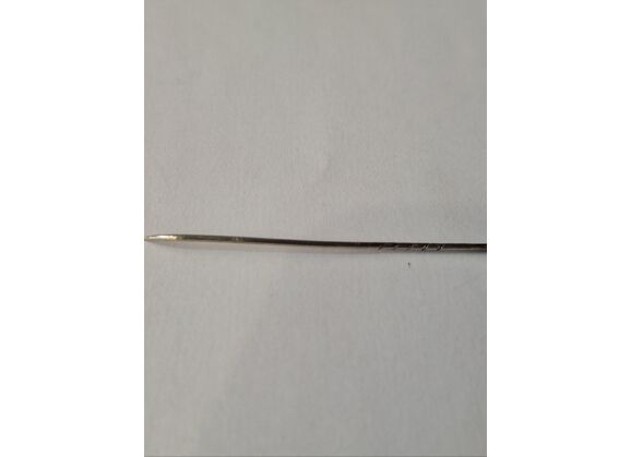 Image Broche Argent NON SIGNE Argent Pierre bleue